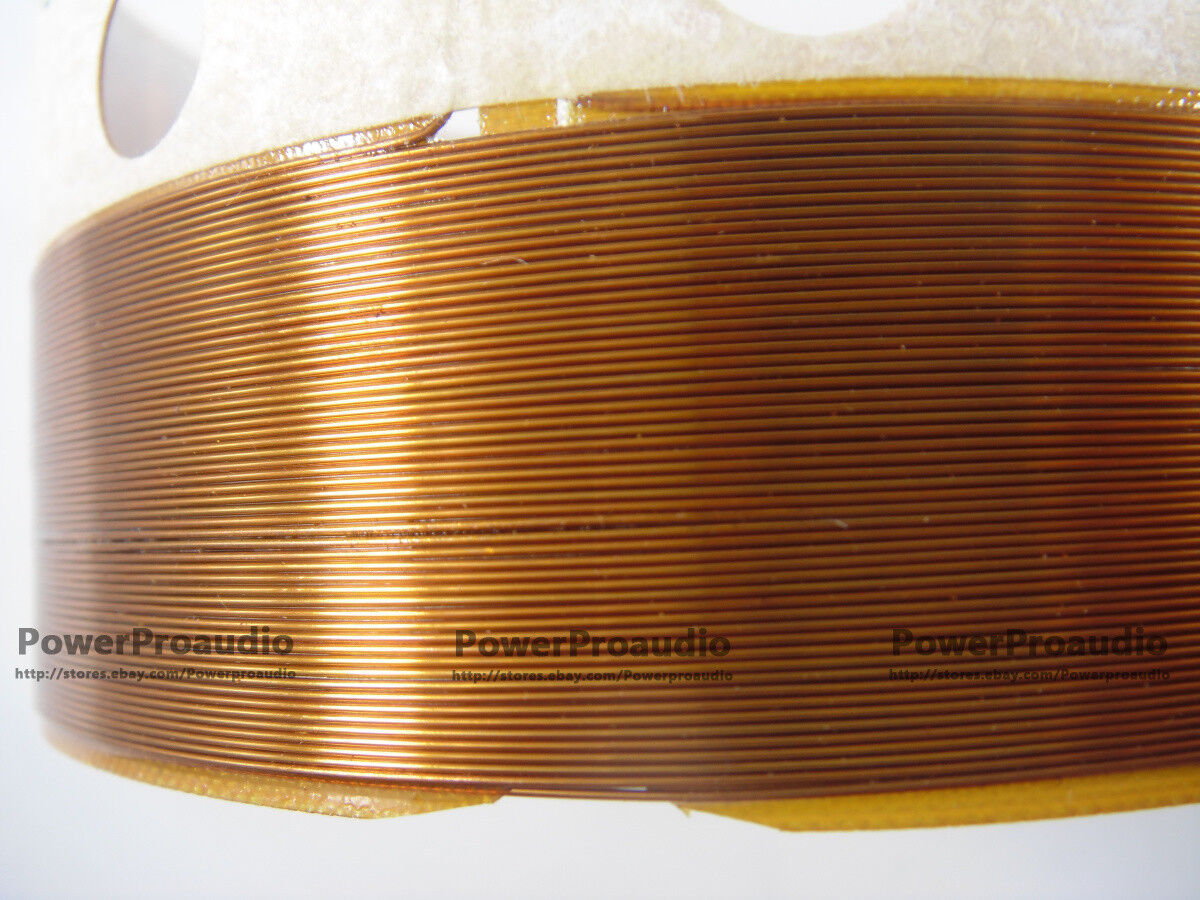 2pcs /lot High Quality 76.2mm voice coil for RCF LF15P530 - 8  Loudspeaker 8 Ohm
