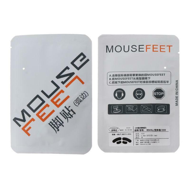 0.6mm Replace Mouse Feet Mouse Skates For Steel Series Rival 300 300S Mouse