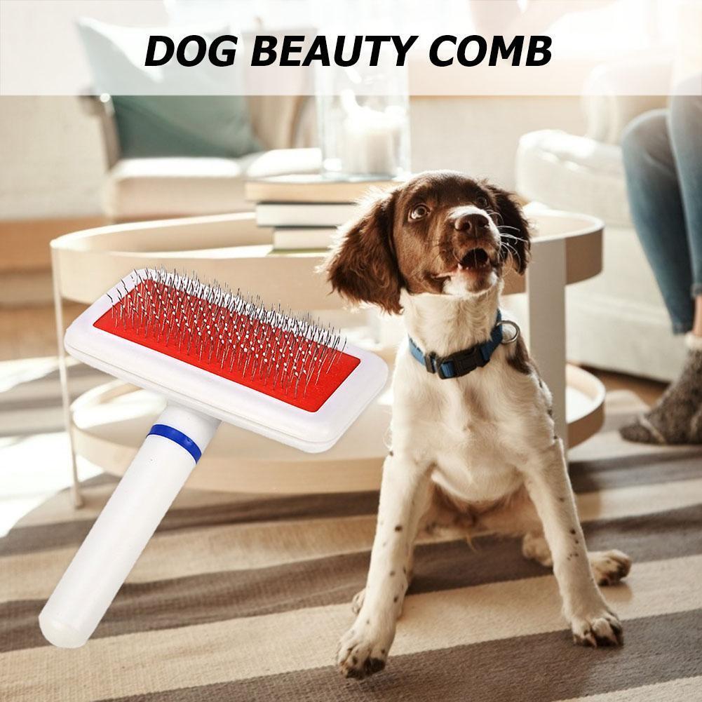 Dog Cat Needle Comb Puppy Hair Remover Brush Pets Beauty Grooming  Supplies