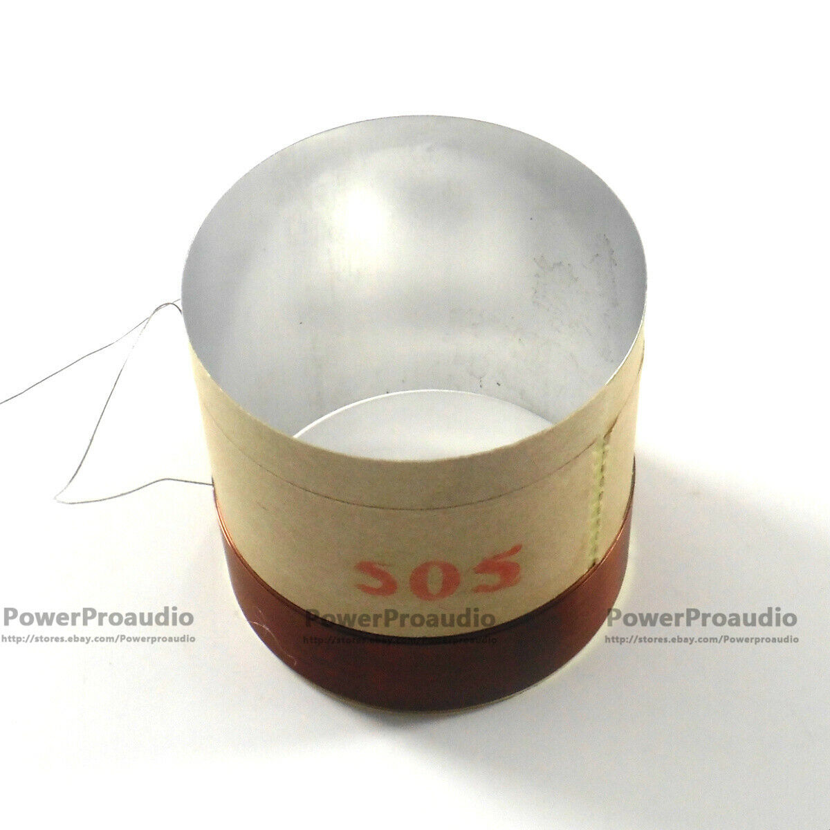2x 50.5mm Voice coil Copper wire 8 Ohm For Loudspeaker Repair Tweeter 2layers