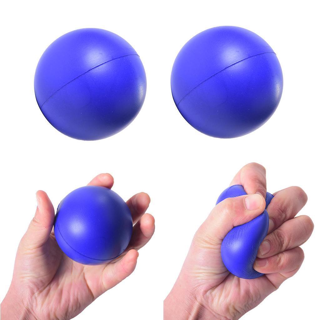 2X Portable Squeeze Stress Relieve Balls Hand Grip Exercise Balls Massage