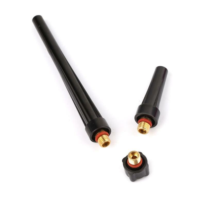 46pcs TIG Welder Torch Cup Collet Body Nozzle Tungsten Gas Lens Kit SR WP9 20 25