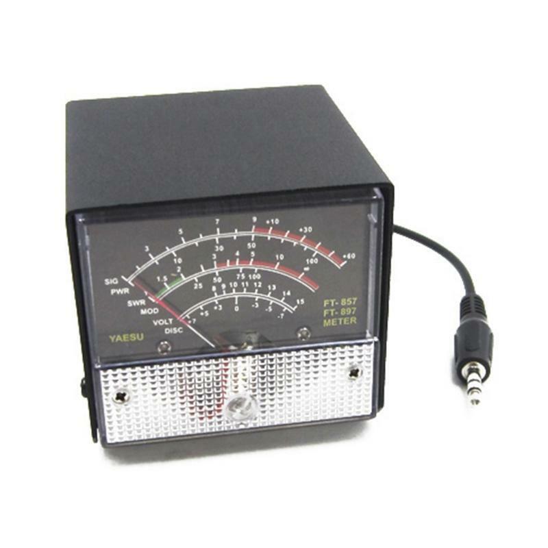 External SWR Power Meter Receive Emission Display Metal Case for FT-857 FT-897