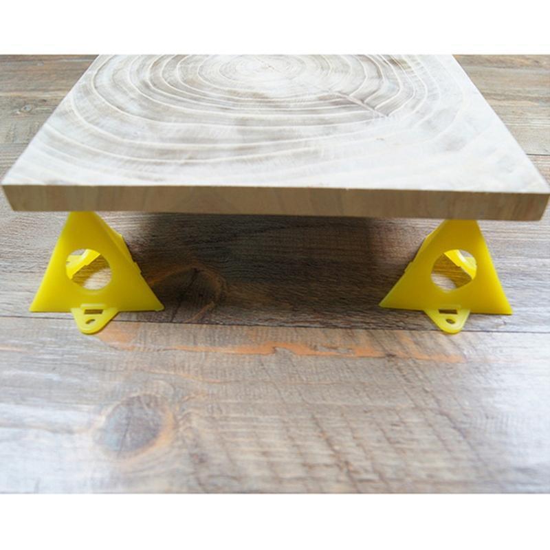Triangle Paint Pads Feet Carpenter Painter Tools for Field Use 10 Pieces