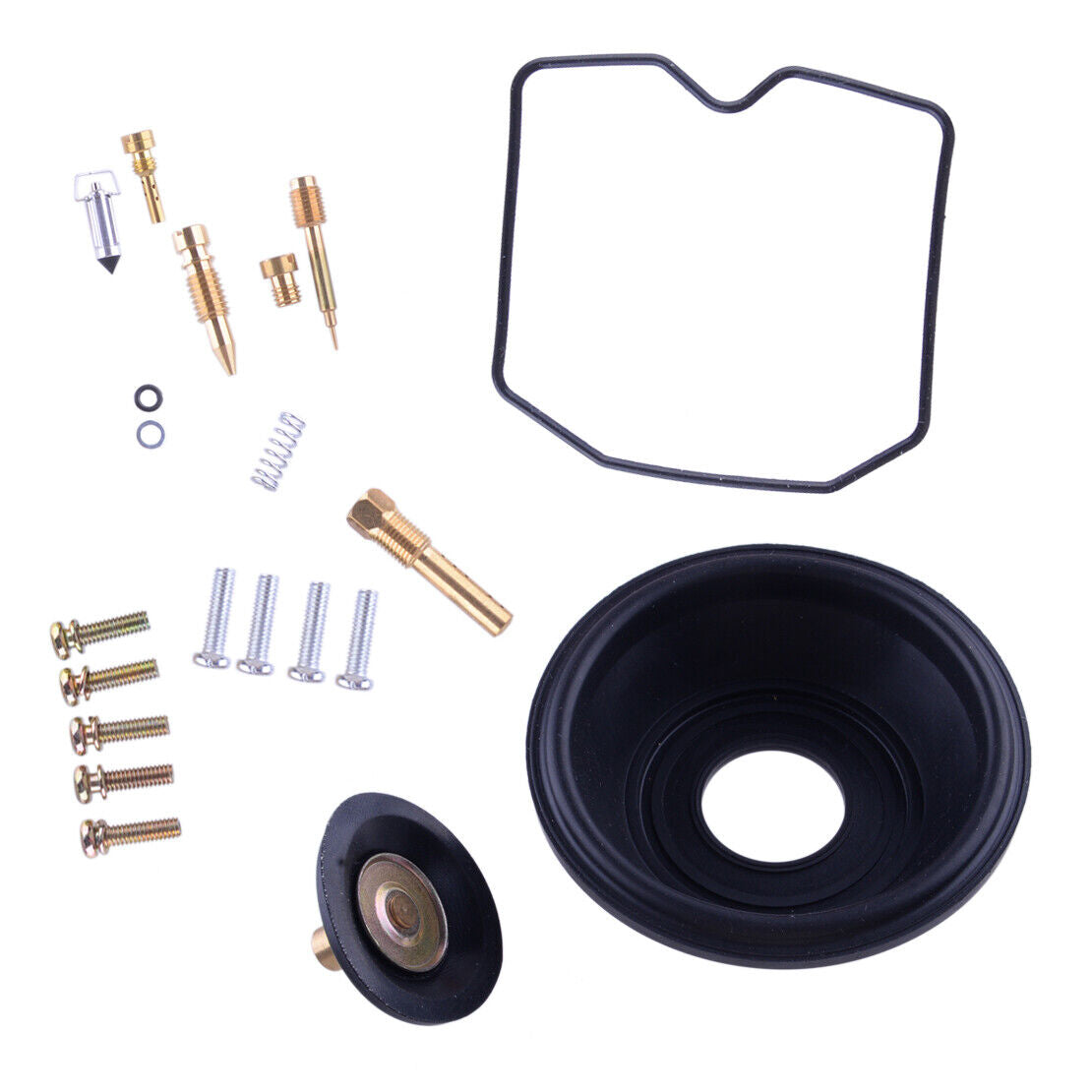 4x Carburettor Carb Repair Kit Diaphragm Fit For Kawasaki KLR650 1987-2018