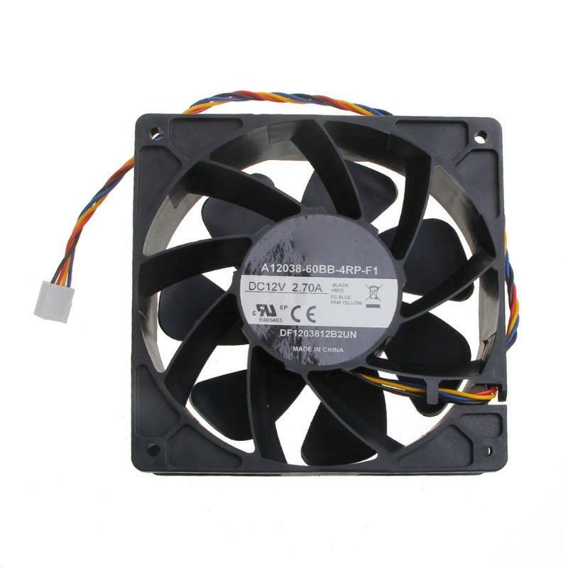 A12038~60BB~4RP~F1 6000RPM Cooling Fan 120mm Chassis Radiator for Bitcoin Miner