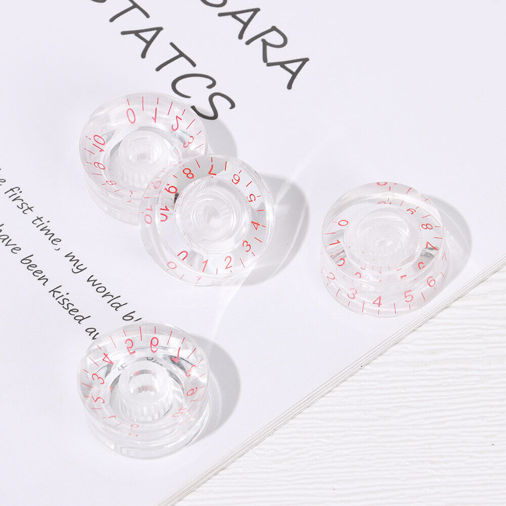 Guitar Speed Control Tone Volume Knobs Bucket Shape Knob For Les Paul LP