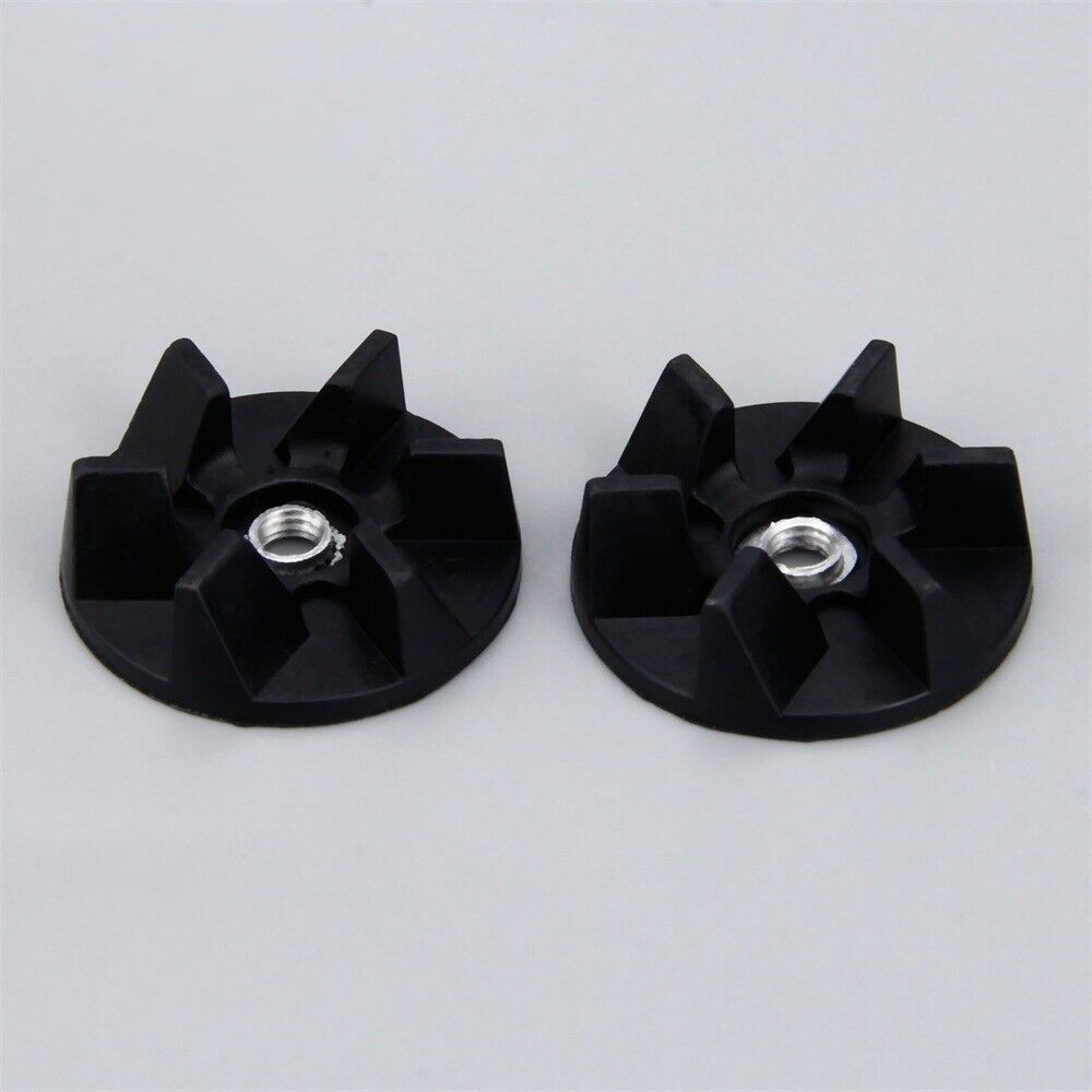 2Pcs Rubber Drive Clutch Coupler Cog Gear For Cuisinart Hamilton Beach Blenders