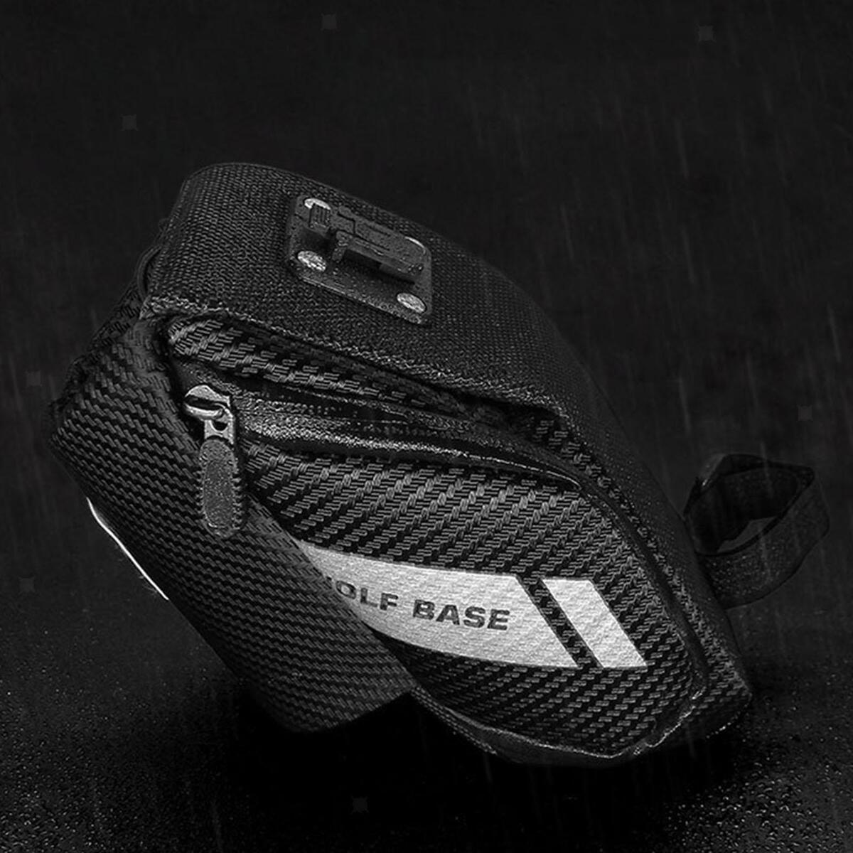 Bike Seat Storage Bag Bicycle Bottle Holder Pocket Accessories Reflective