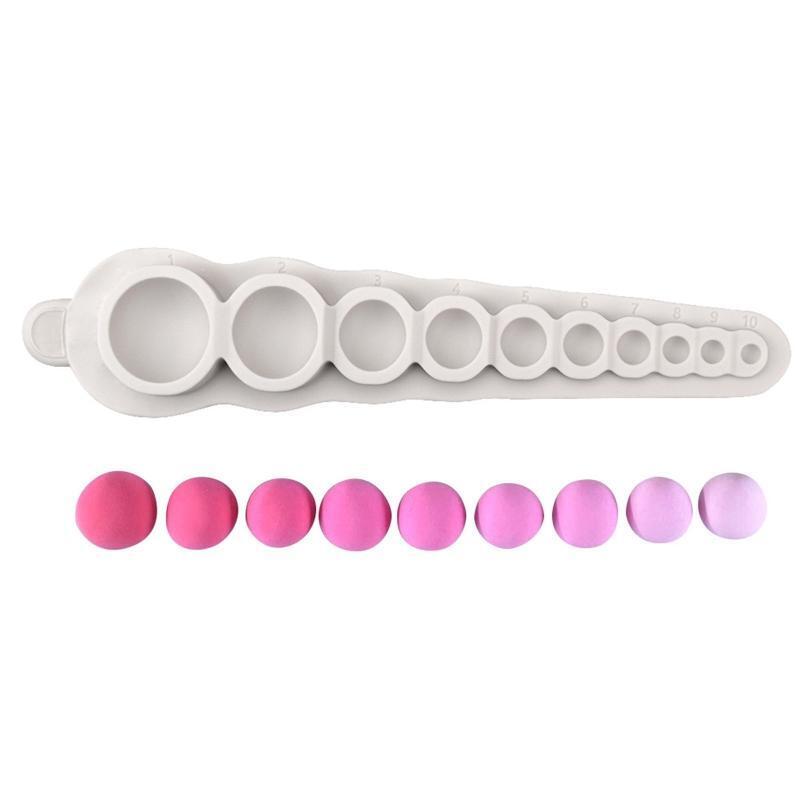 Round Bead Silicone Mold Fondant Cake Decorating Tool Sugarcraft Chocolate Mould