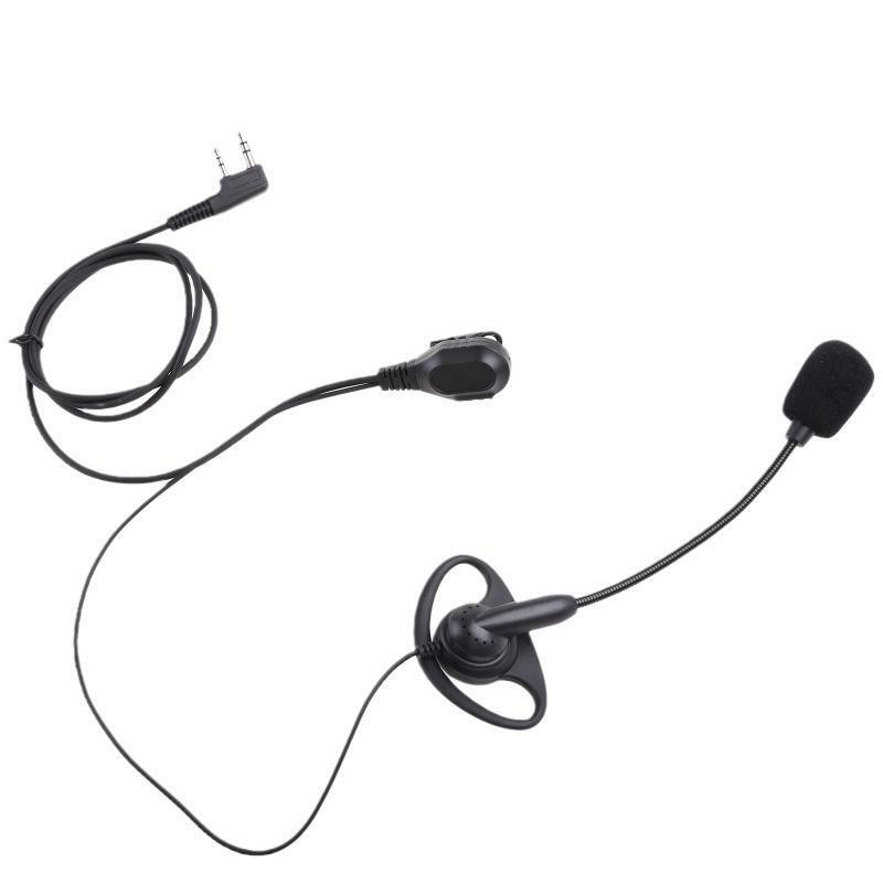 2 Pin PTT Mic Headset for UV-5R 888S 777S 666S BF Handheld Walkie Talkie