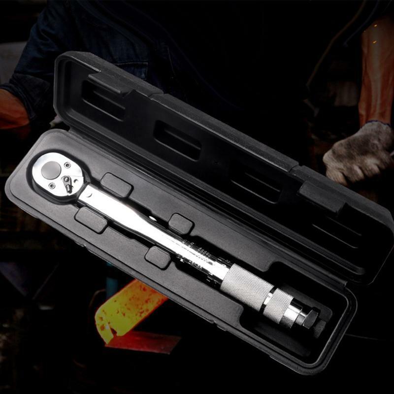 3/8 Torque Wrench Drive 19-110nm Two-way Accurate Bicycle Repair Spanner Tool