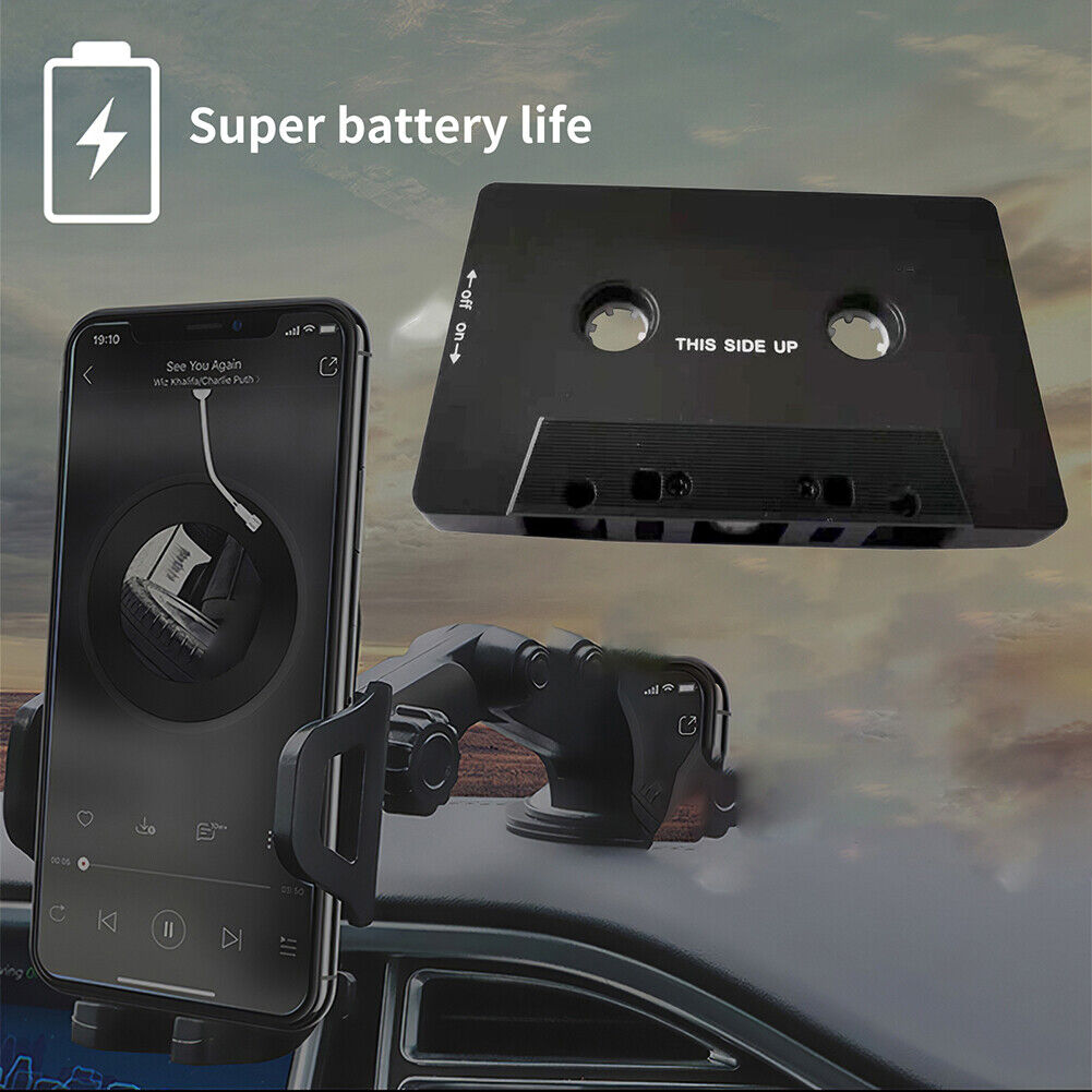 Universal Cassette Bluetooth-compatible 5.0 Audio Car Tape Aux Stereo Adapt