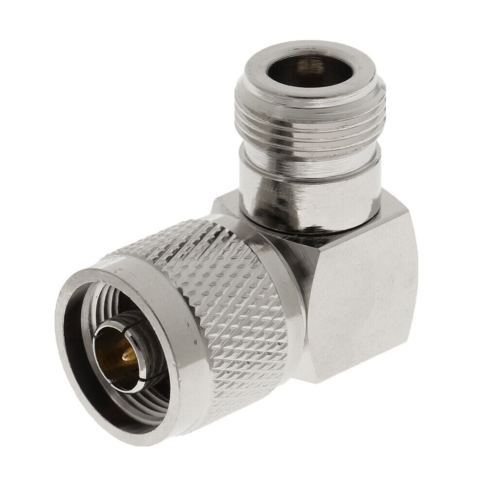 1 piece N  Plug to N Fe  Right Angle 90°  Connector