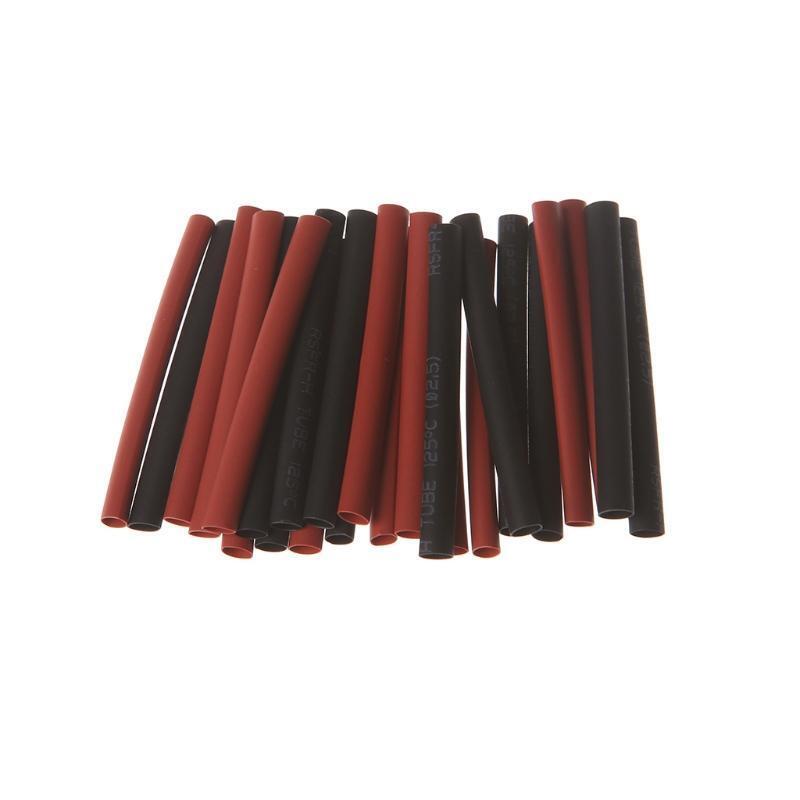127 Pcs 2:1 Polyolefin Heat Shrink Tubing Cable Tube Sleeving Kit Wrap Wire Set