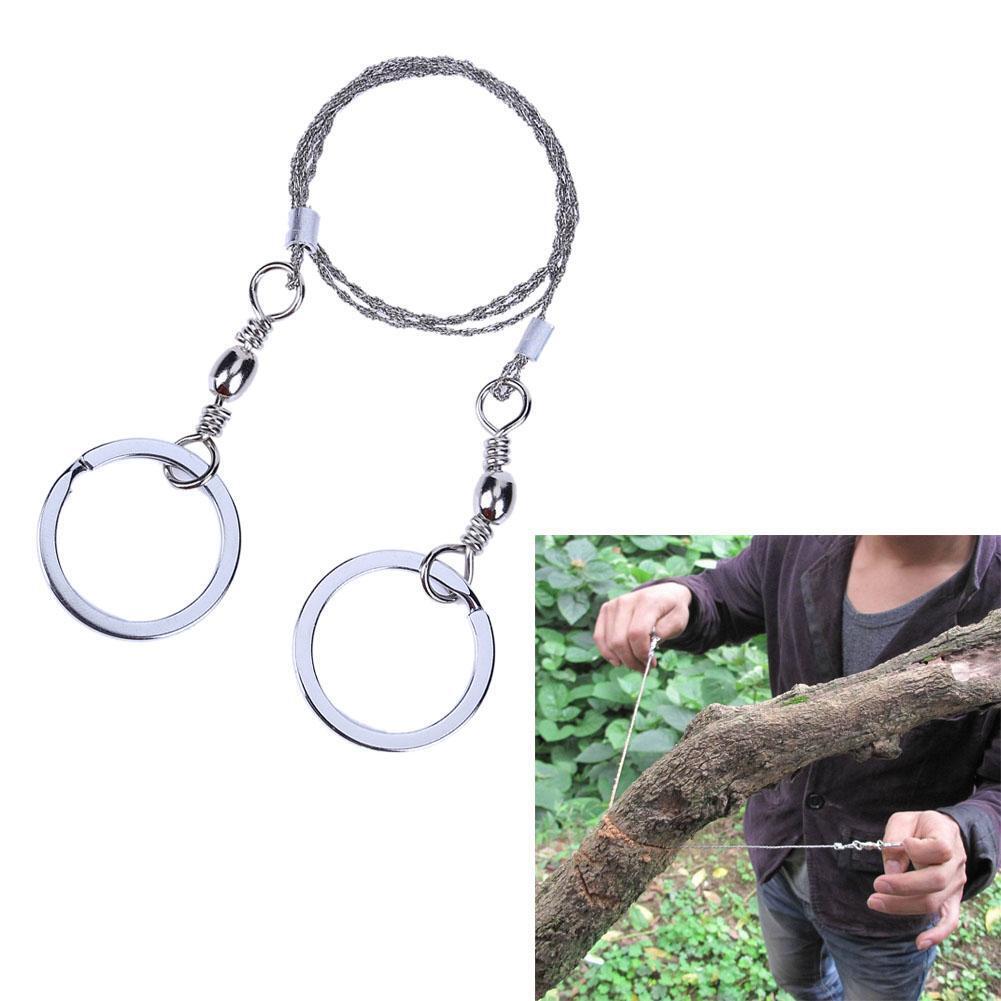 Wood Outdoor Chain Survival Camping Climbing Equipment Wire Saw Rope