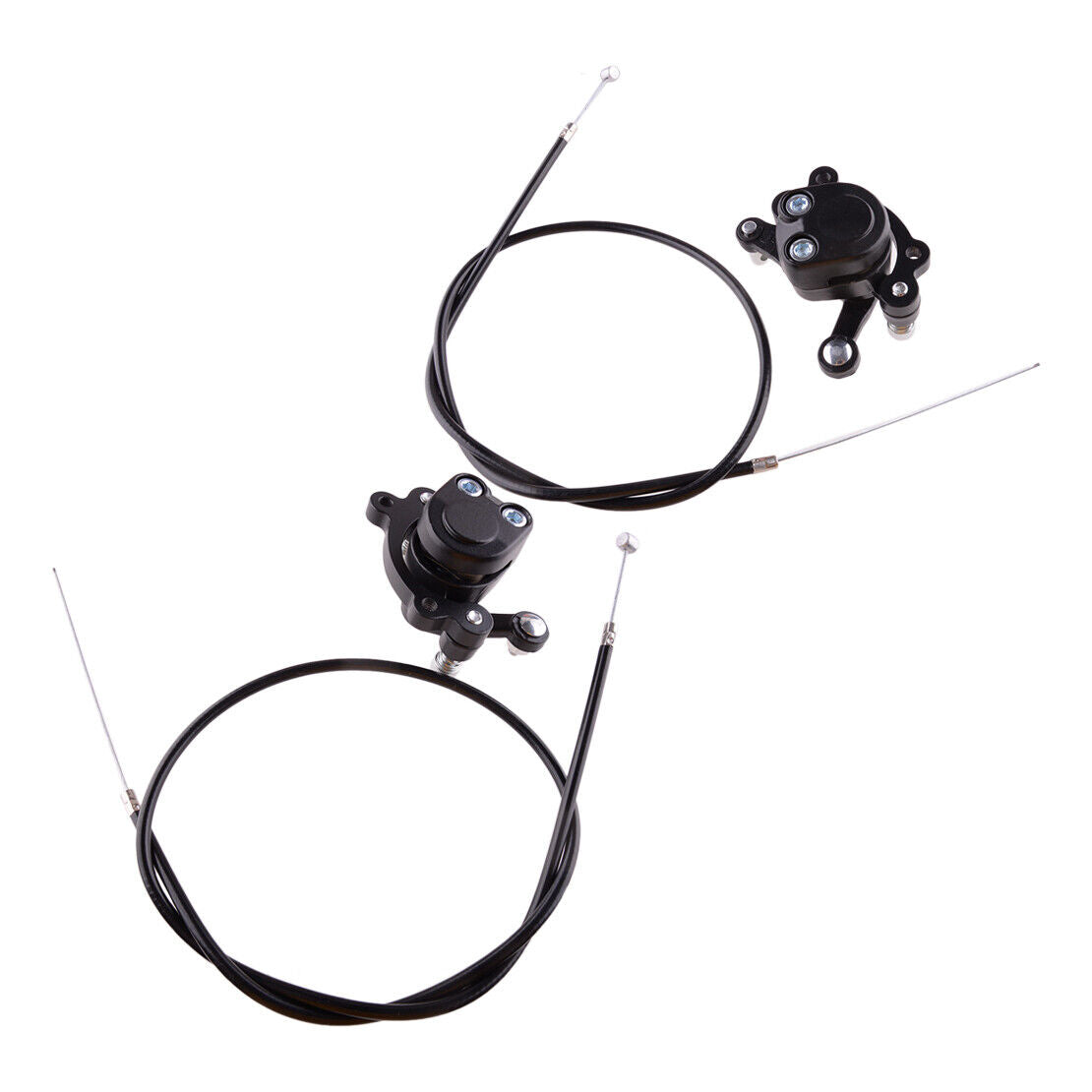 1Pair Rear Brake Caliper w/Cable Assy Fit For Motovox MBX10 MBX11 79cc Mini Bike
