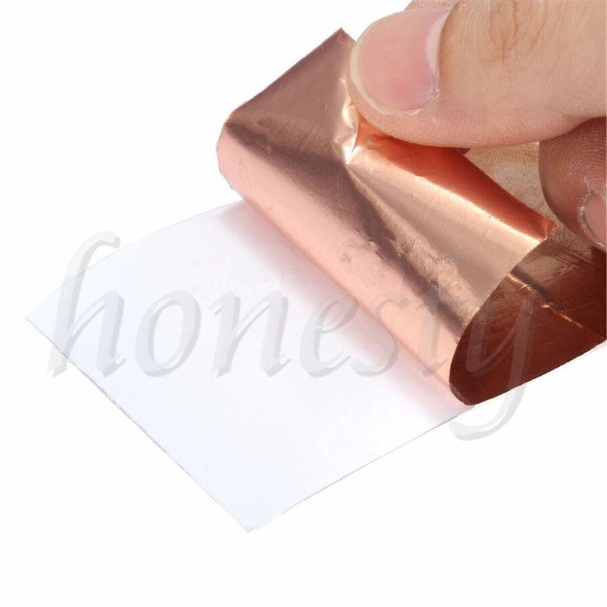 1pc 50mm x 1m Copper Foil Shielding Tape  Low Impedance Conductive Adhesive
