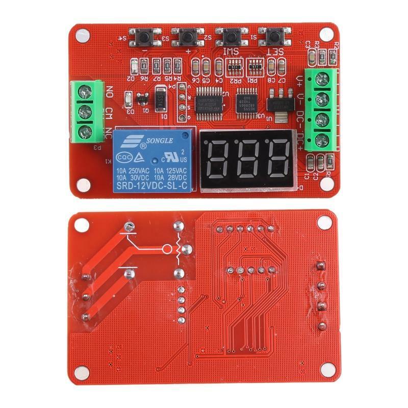 DVB01 Digital Display Window Voltage Comparator Measurement Charge Discharge