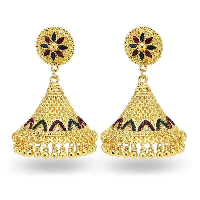 European and American Fashion Tassel Earrings Bohemian Personalized Earrings