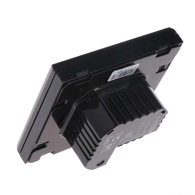 Thermoregulator LCD Touch Screen Heating Thermostat 16A for Electric Floor Heat
