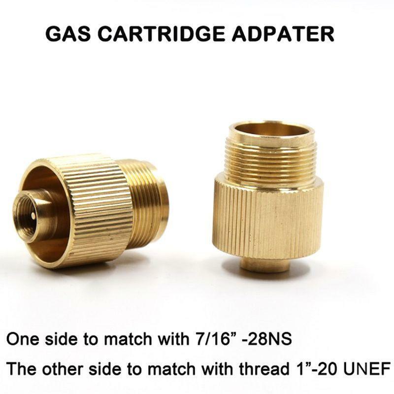 Outdoor Gas Tank Propane Refill Adapter Solid Brass Stove Connector Copper