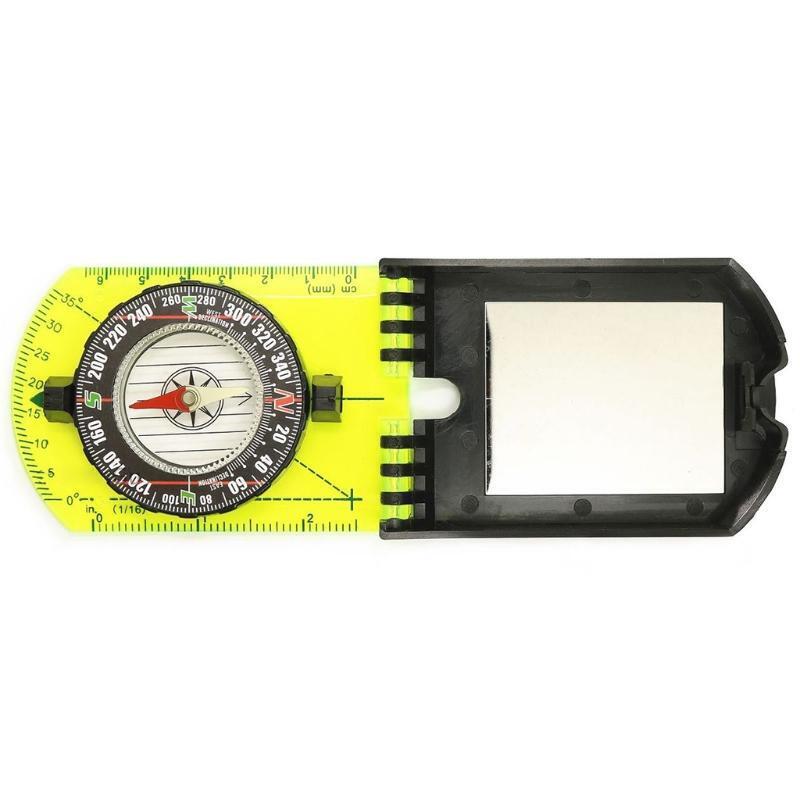 Portable  Camping  Compass,Pocket Survival Sports Measuring Scale Map