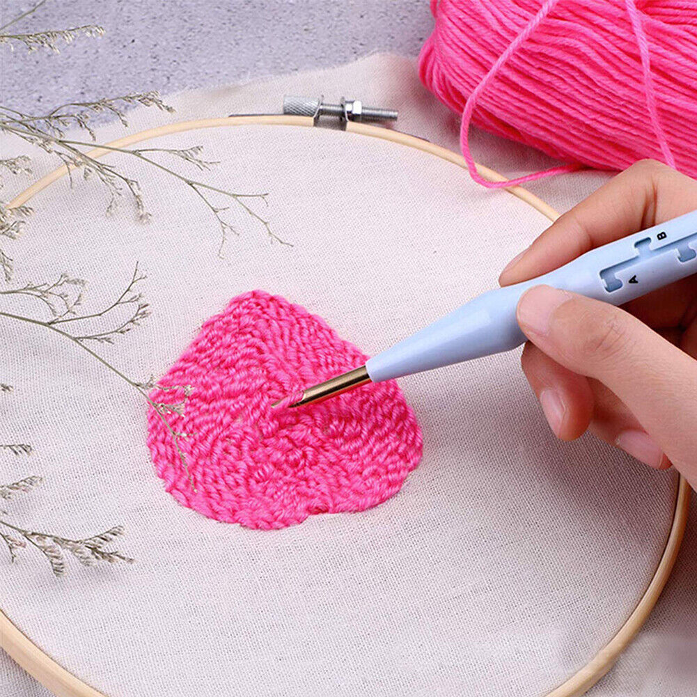 67x50cm Cotton Monks Cloth Punch Needle Needlework DIY Embroidery Fabric