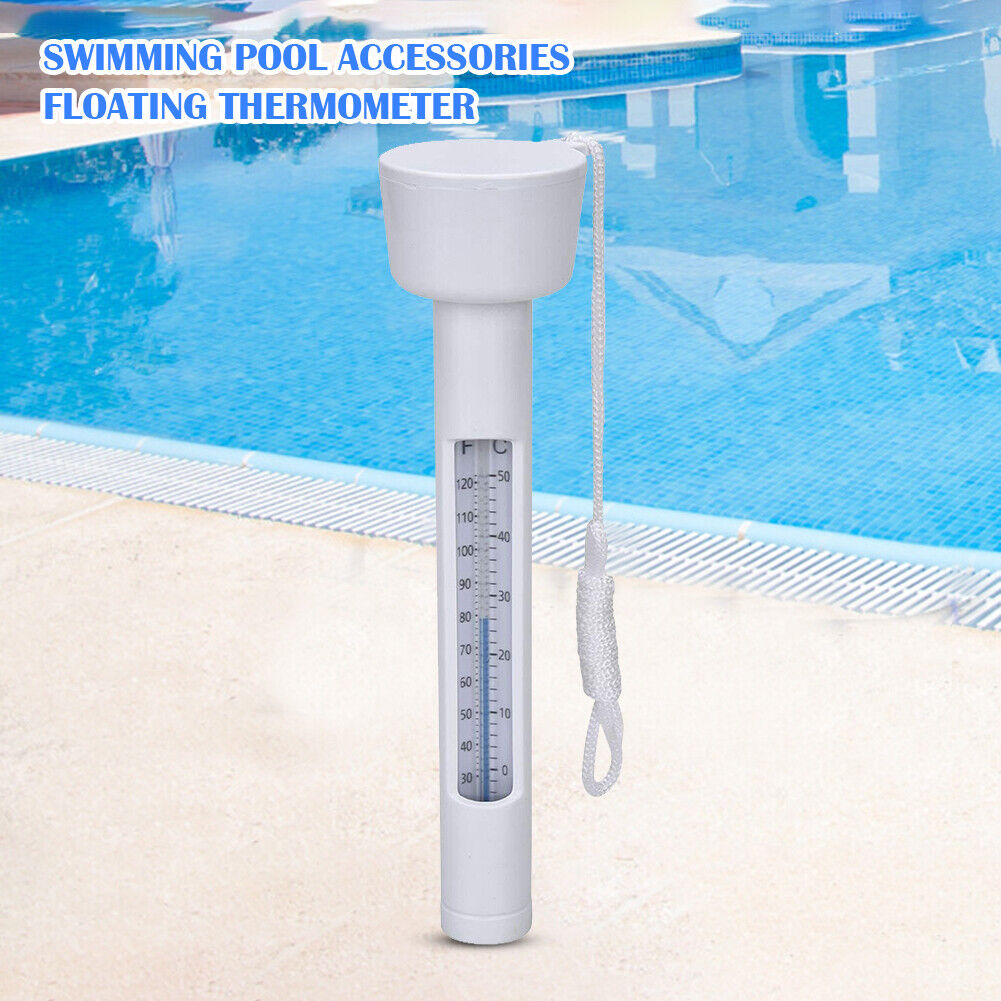 Portable Swimming Pool Floating Thermometer Fountain Spa Temperature Gauge