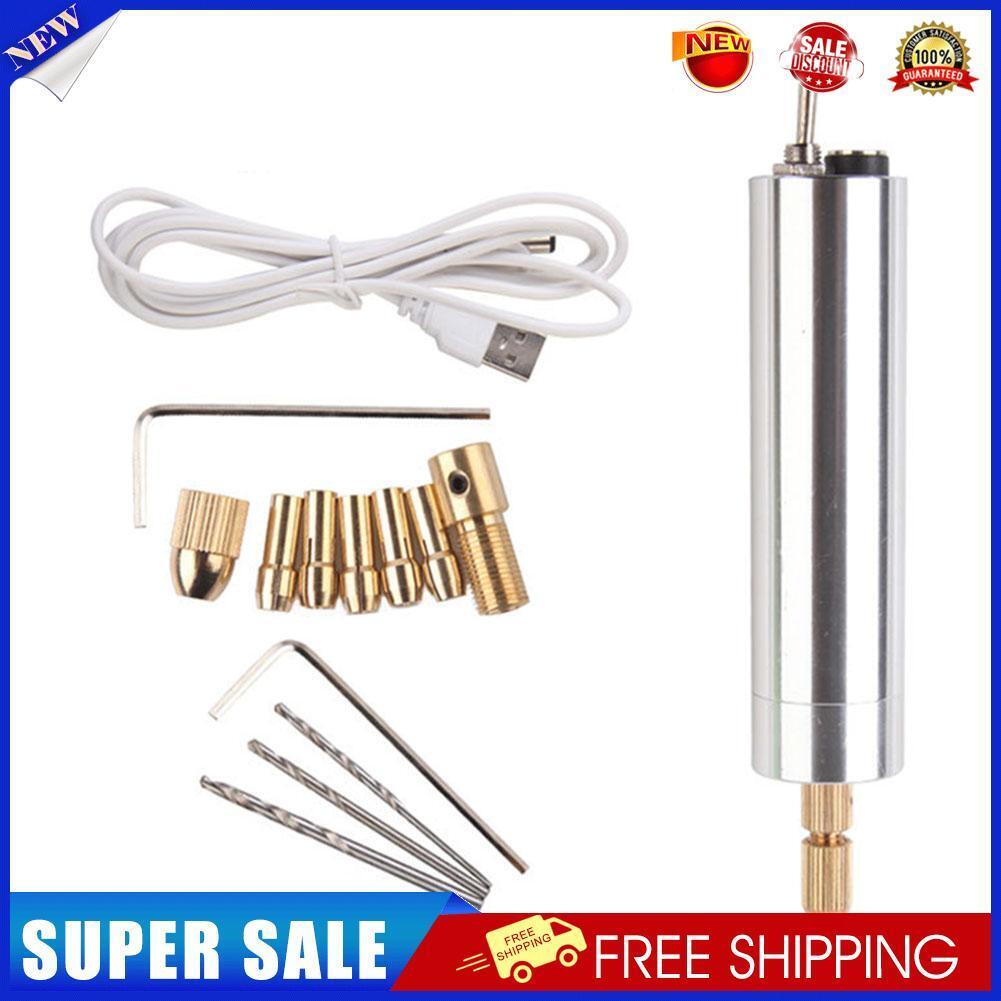 Mini Electric Drills USB Engraving Pen Grinder DIY Wood Jewelry Craft Tools