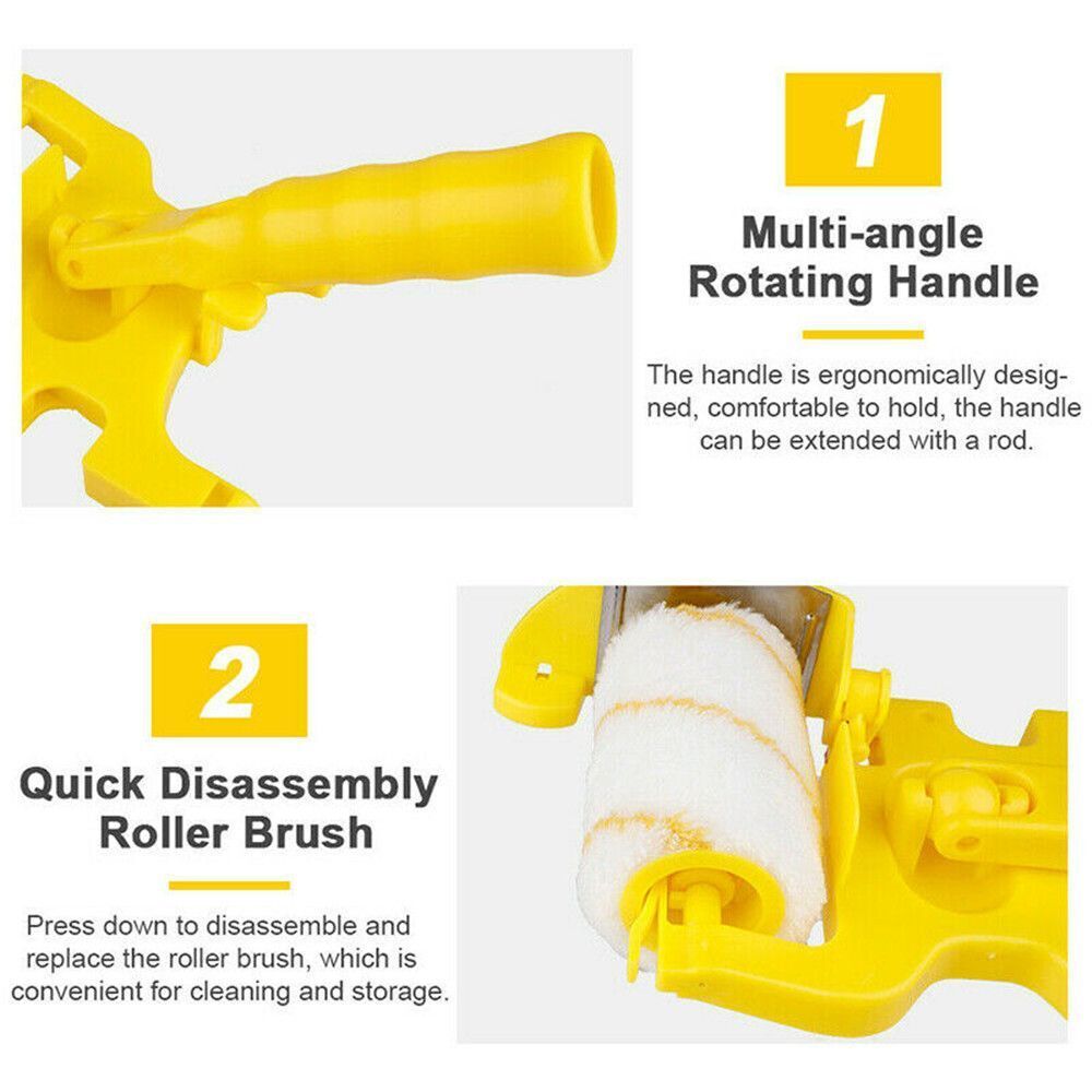 Ceilings Clean-Cut Paint Edger Room Paint Brushes Chemical Fiber Roller Brush