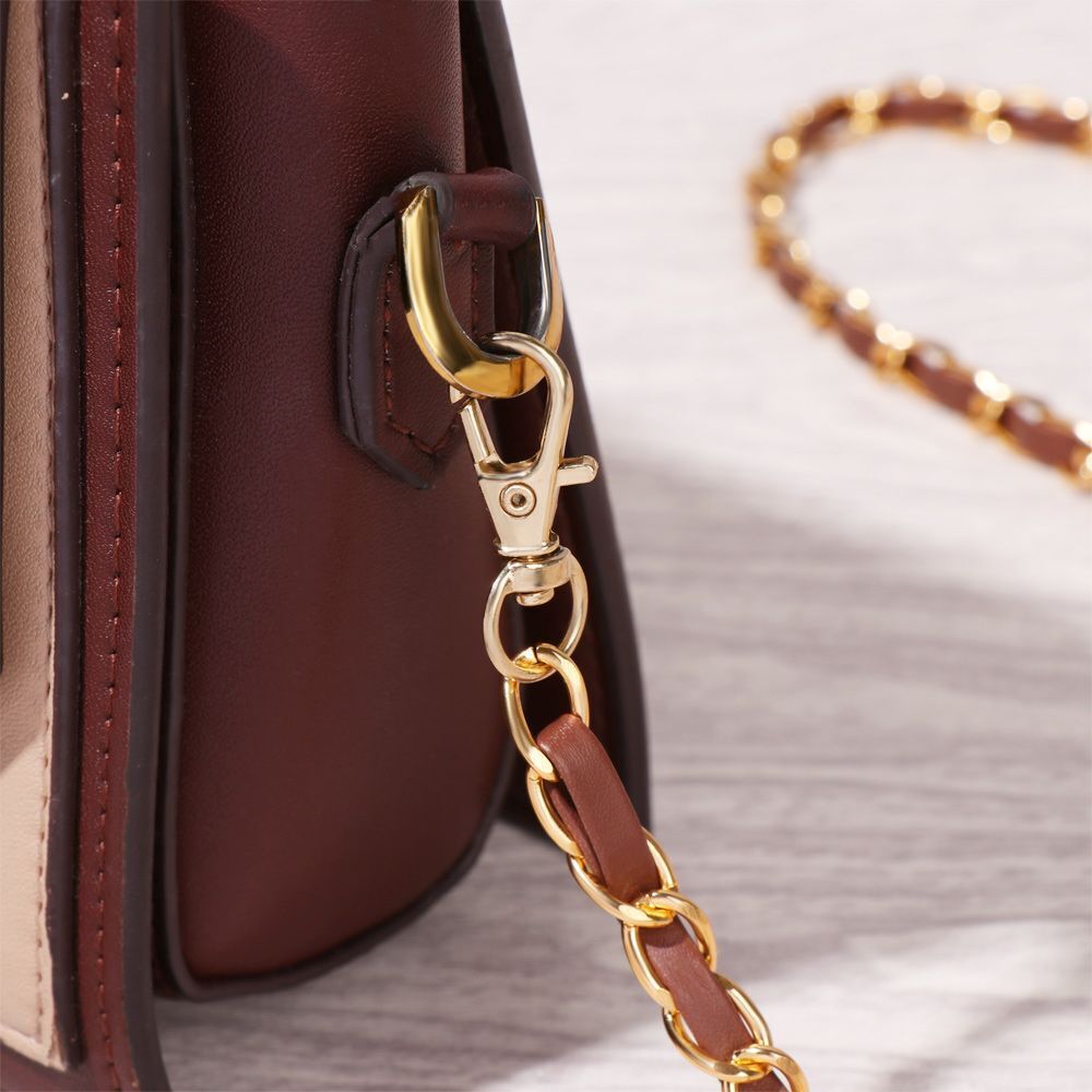 Leather Backpack strap Handbag Chain Decorative Chain Shoulder Bag aiguillette