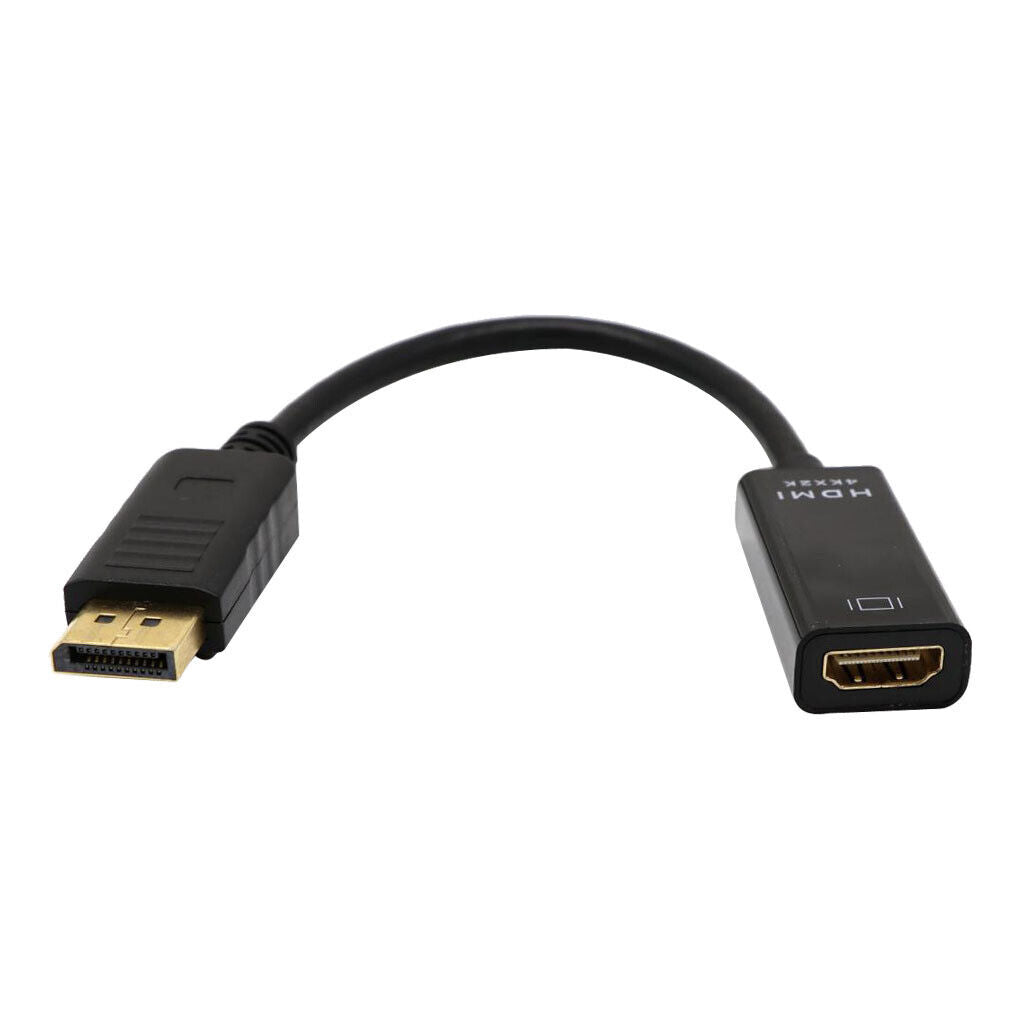 to HDMI Adapter 4K 60Hz Male to Female DP to HDMI Converter