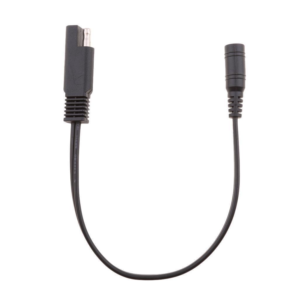 10" SAE to  Female Adapter Cable Motorcycle Heat Clothing Jack Adapter"
