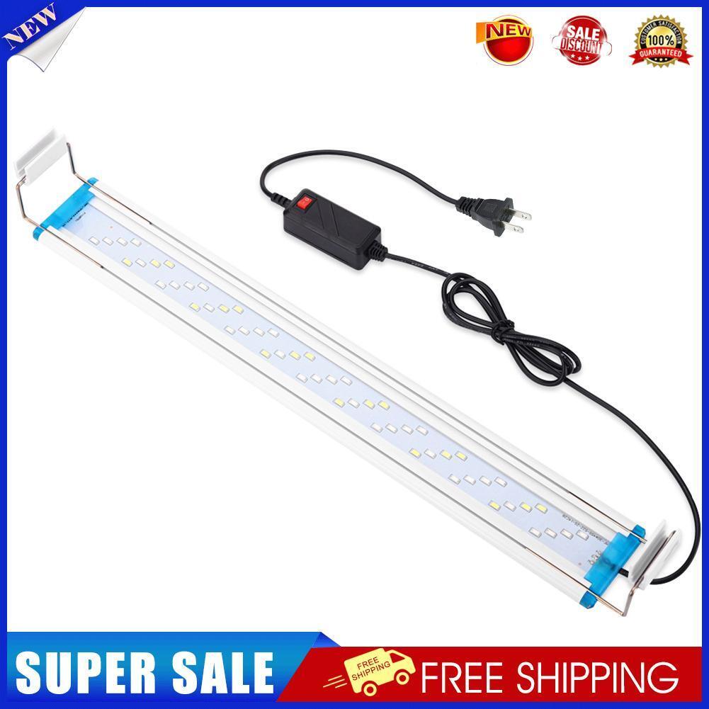 Aquarium Light Bar LED Fish Tank Clip Lamp Plant Grow Lighting (58cm US)