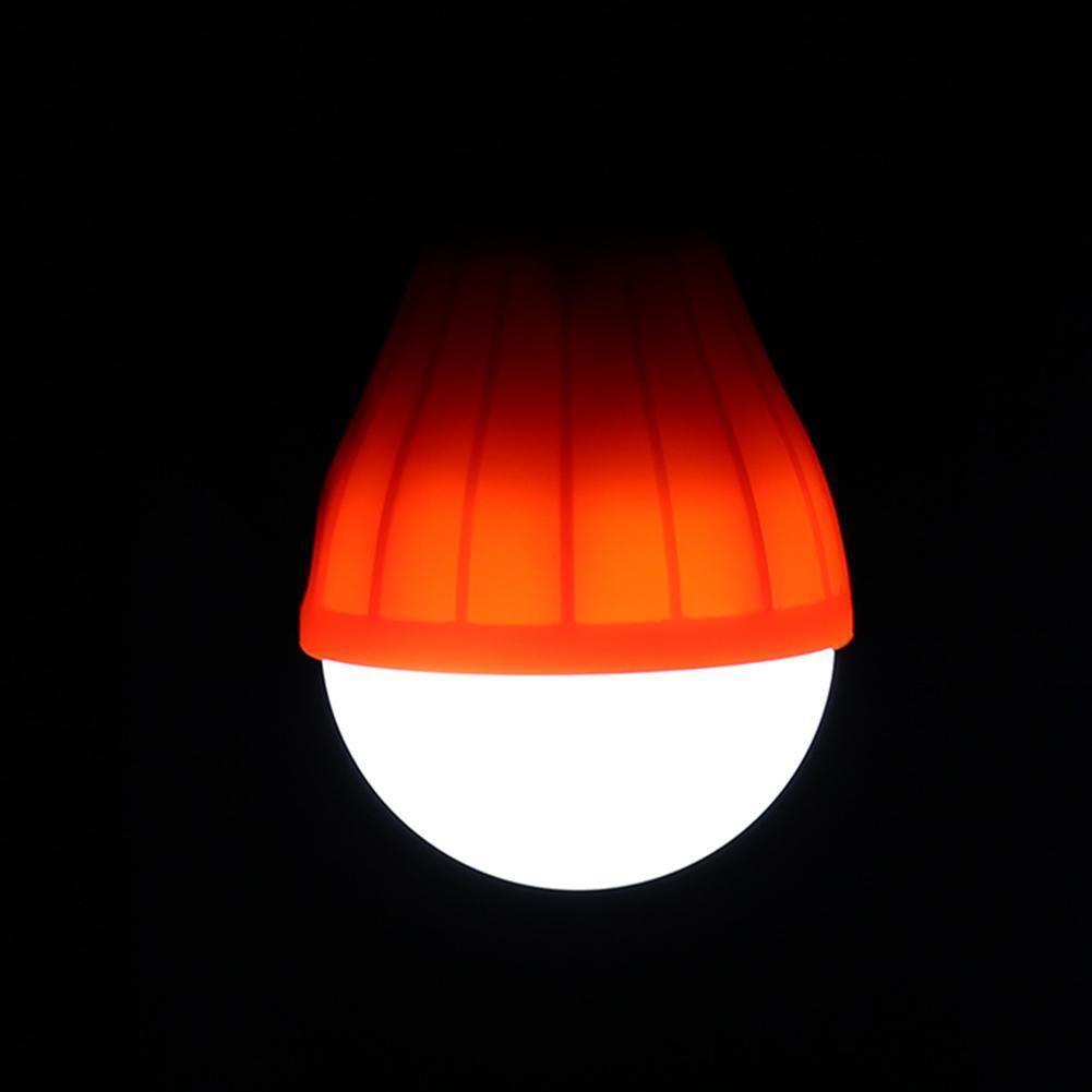 Mini Outdoor 3 LED 800LM Camping Tent Bulb Light Emergency Lamp (Red)