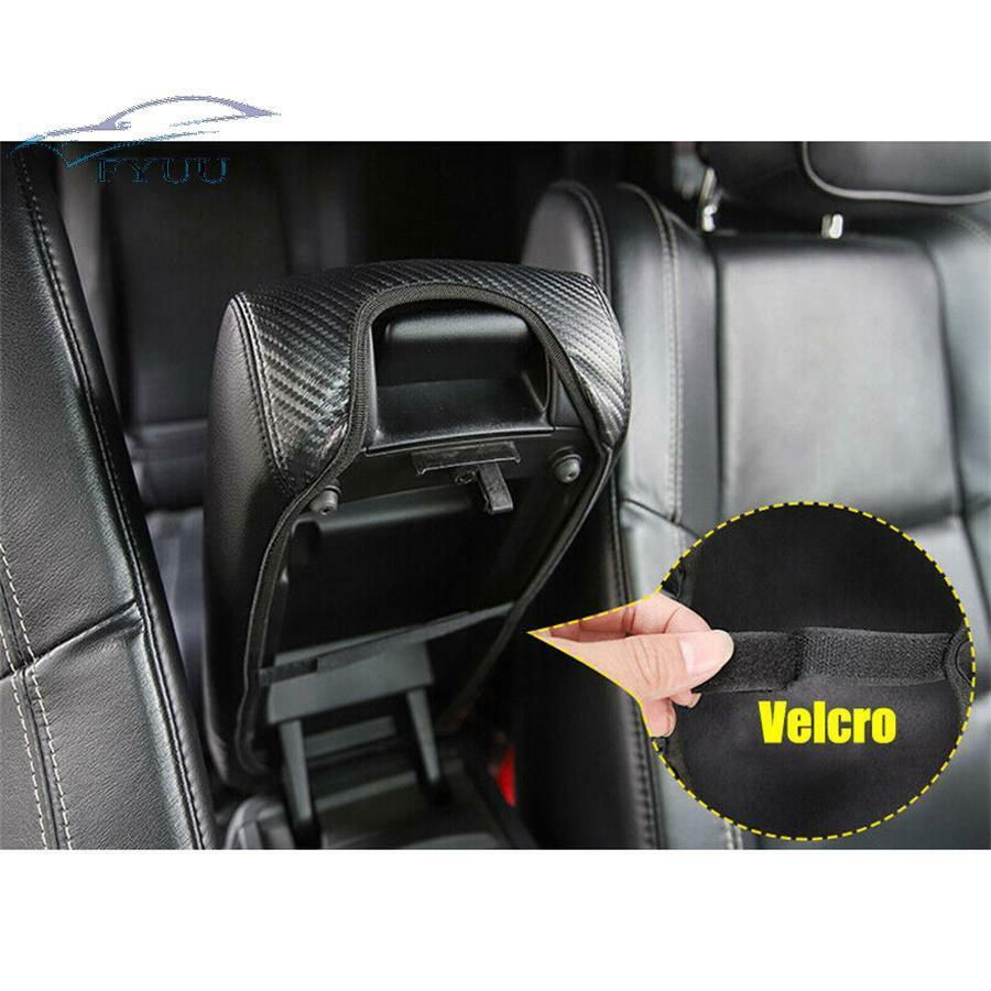 For 2011-2018 Jeep Grand Cherokee Center Console Armrest Cover Pad Black Leather