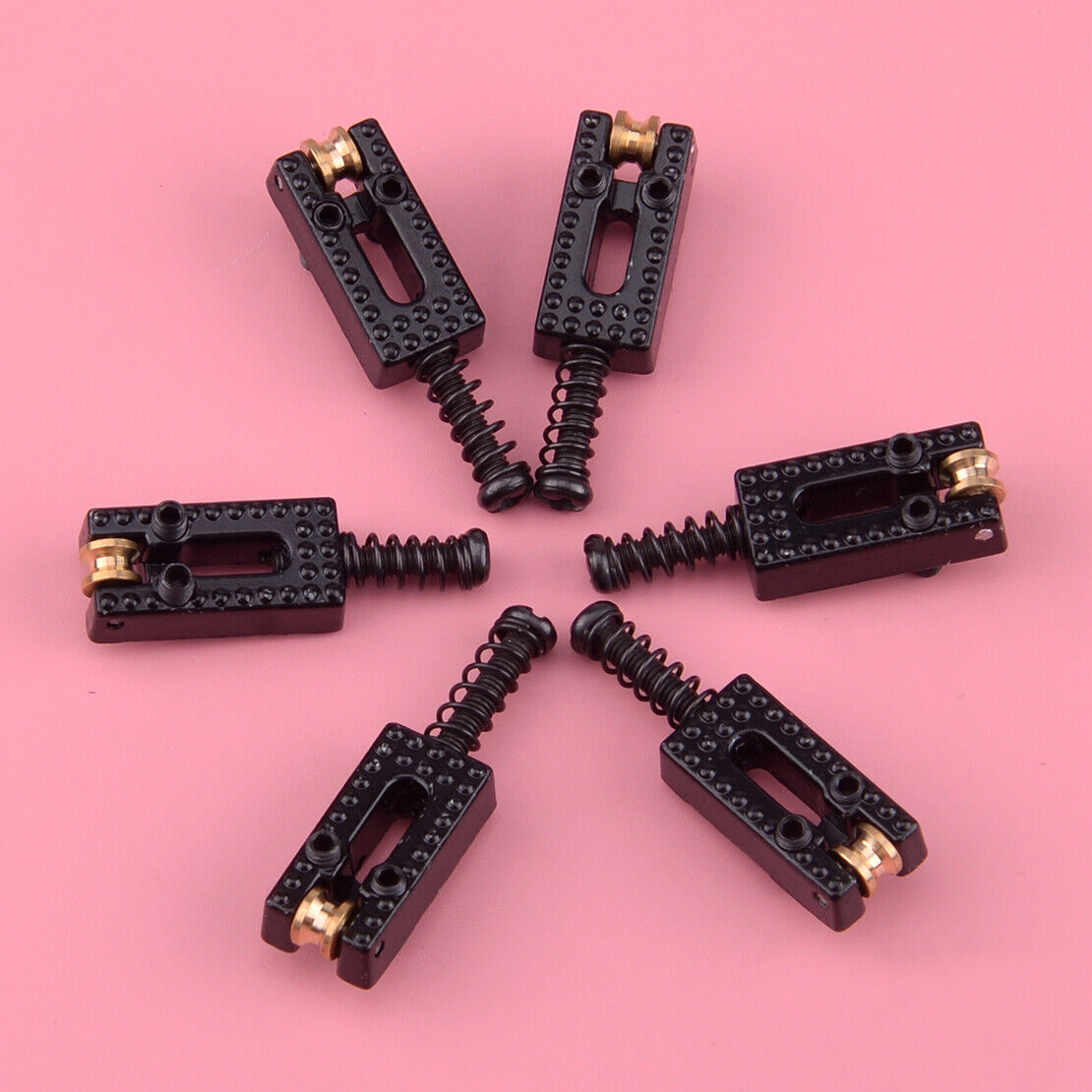 6x Roller Bridge Tremolo Saddles Wrench fit for Strat Tele Electric Guitar New