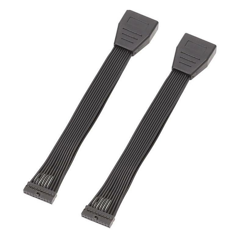 Small USB 3.0 19/20 Pin Internal Extension Header Adapter Cable for Motherboard