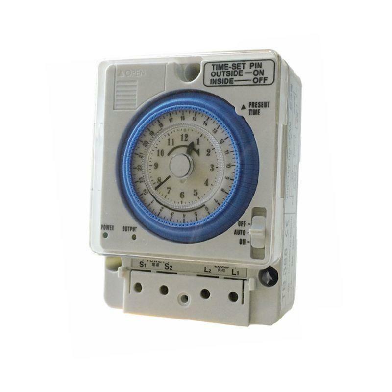 TB388 Mechanical Timer Switch 100-240V 24H 96 Settings Programmable Controller
