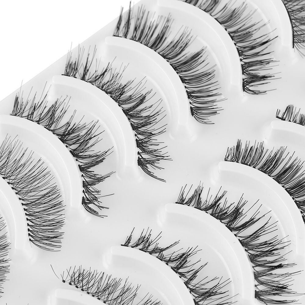 Wispies Thick Long False Eyelashes Natural  Lashes Eye Lashes Extension