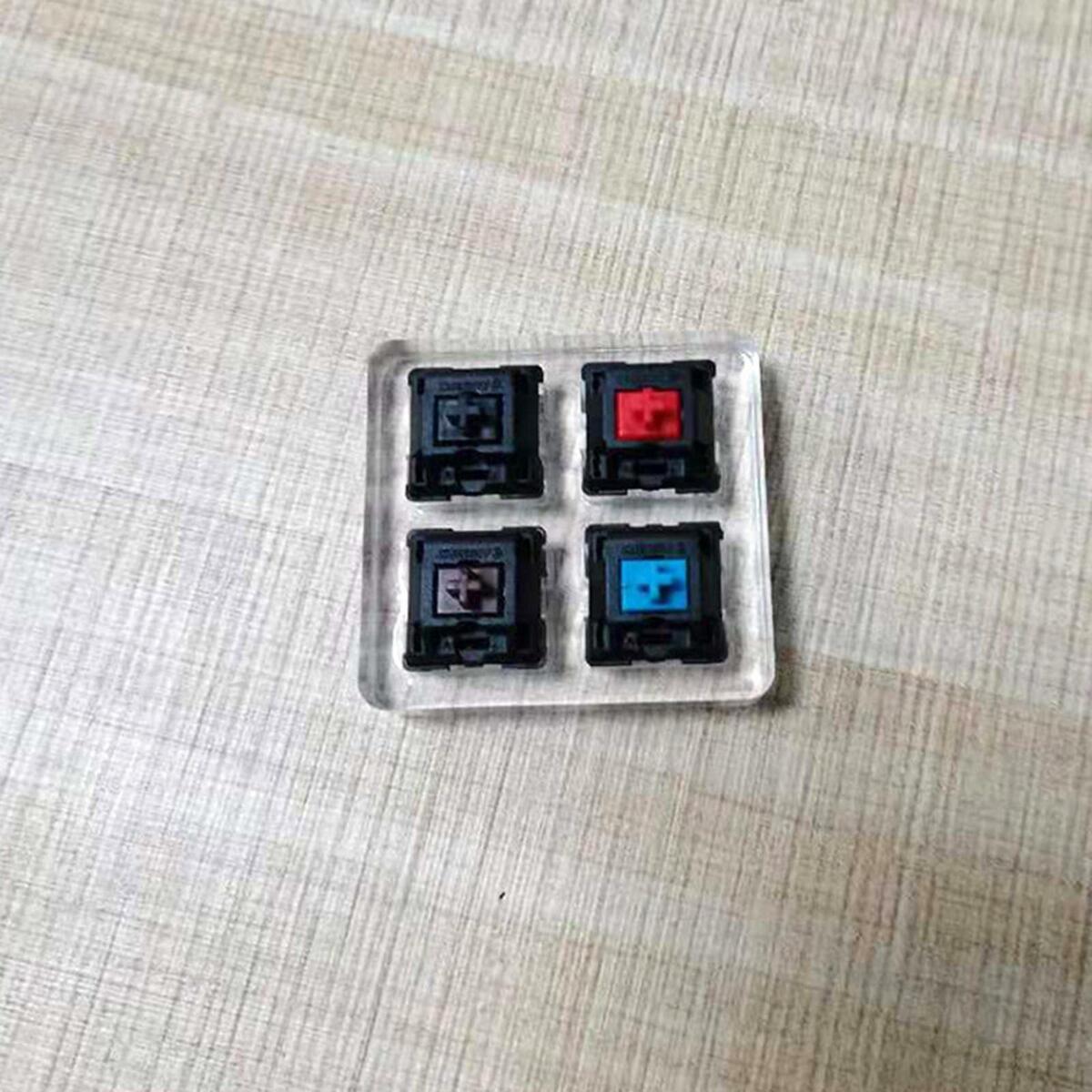 4-Key Switch   Opening for Mechanical Keyboard Red Tea Switches