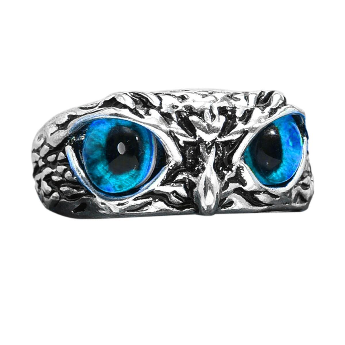 Charming Fashion Owl Ring Resizable Creativering for Dance Parties