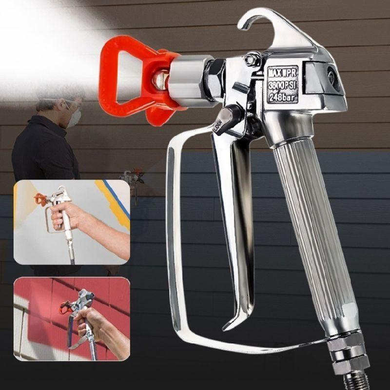 High Pressure Airless Paint Spray Gun for Artistic Drawing Inkjet Tattoo 3600PSI
