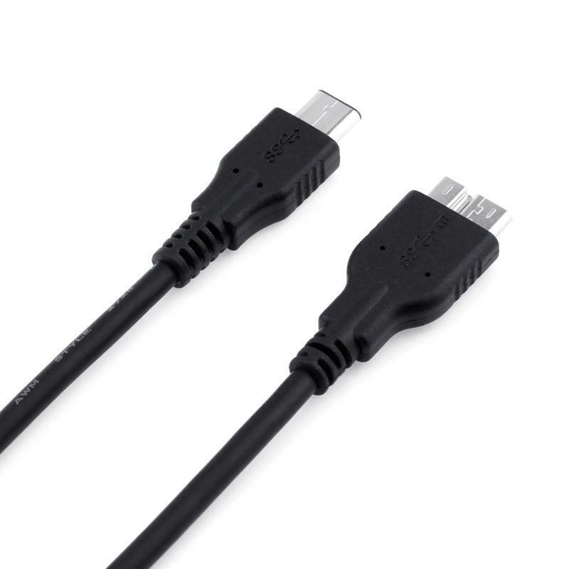 USB Hard Drive Cable USB C 3.1 to Micro B Cable 5Gbps USB C to Hard Drive Cable