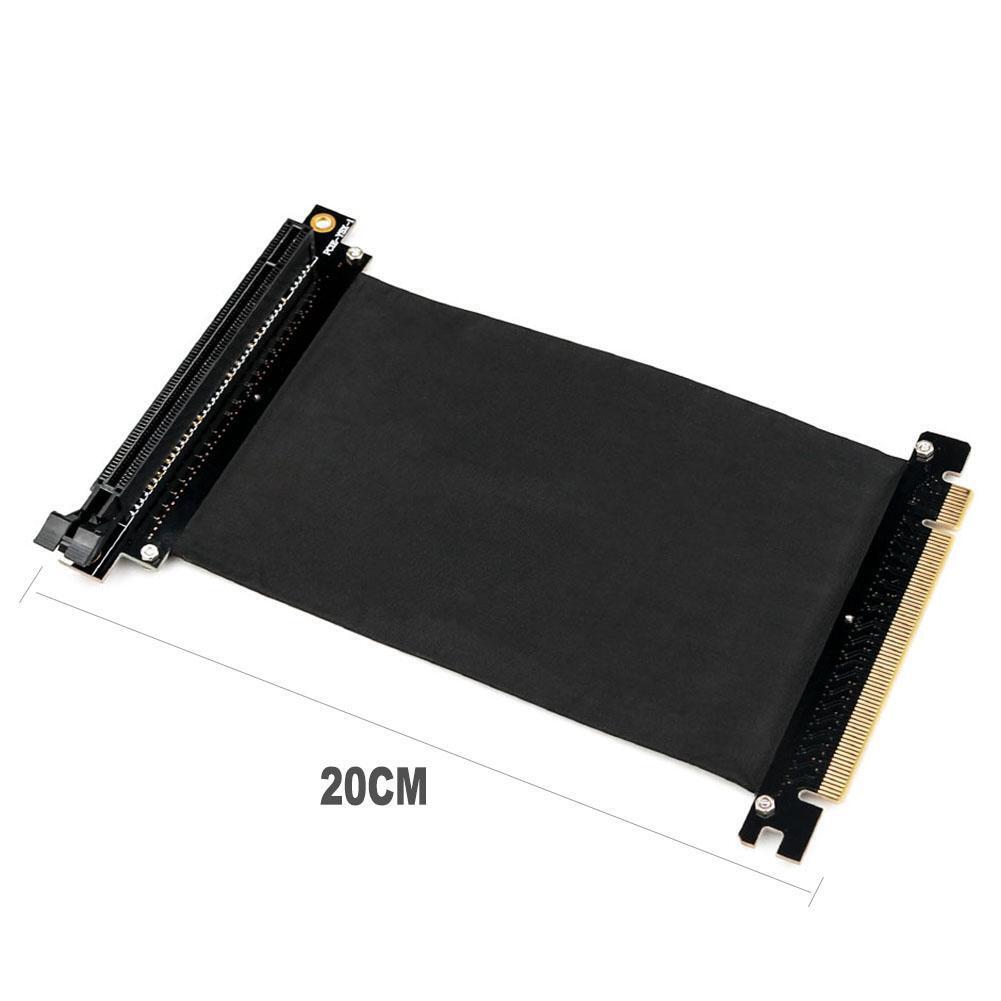 PCI-Express PCI-E3.0 16X Adapter Riser Card Flexible Extension Port Cable