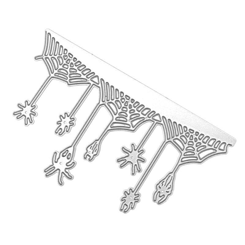 Halloween Spider Web Metal Cutting Dies Stencil DIY Scrapbooking Album Template