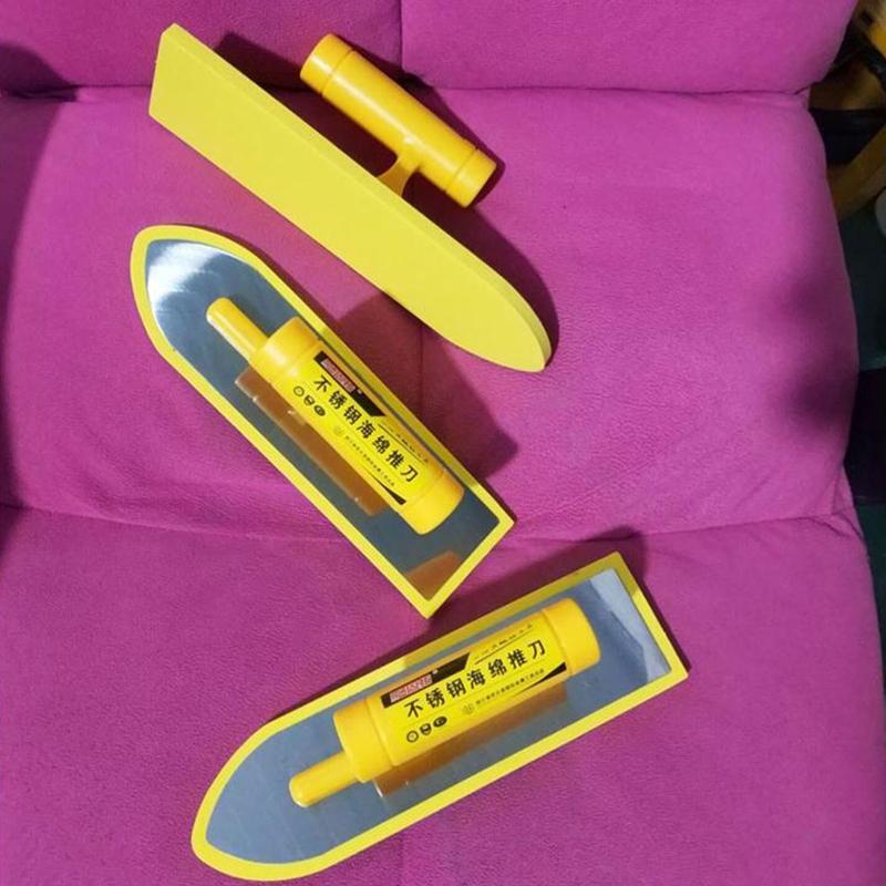 Anti-rust Stainless Steel Notch Tile Trowel Ergonomic Grip Comfort Handle