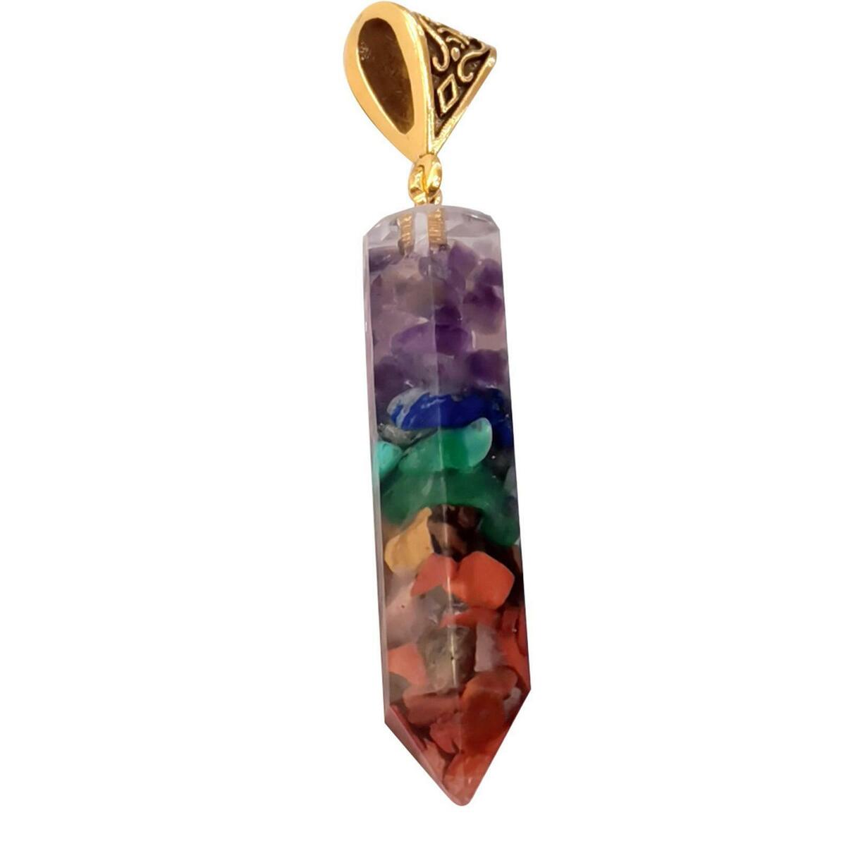 Hexagonal Necklace Spiritual  Conical Shape for  Mom Girlfriend