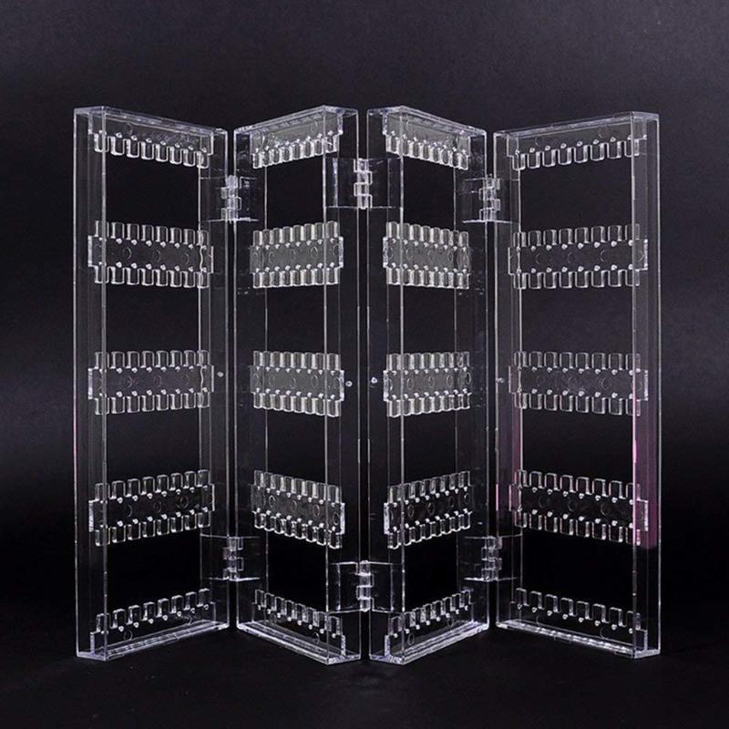 Necklace Storage Rack Jewelry Display Rack Acrylic Folding Earrings Storage Rack